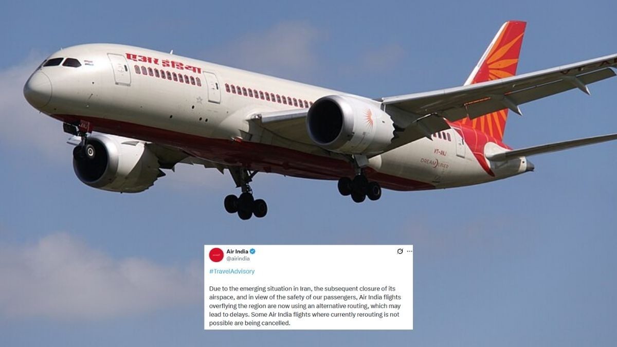 “Flights May Be Affected,” Air India, IndiGo & More Issue Travel Advisories After Iran Shuts Airspace