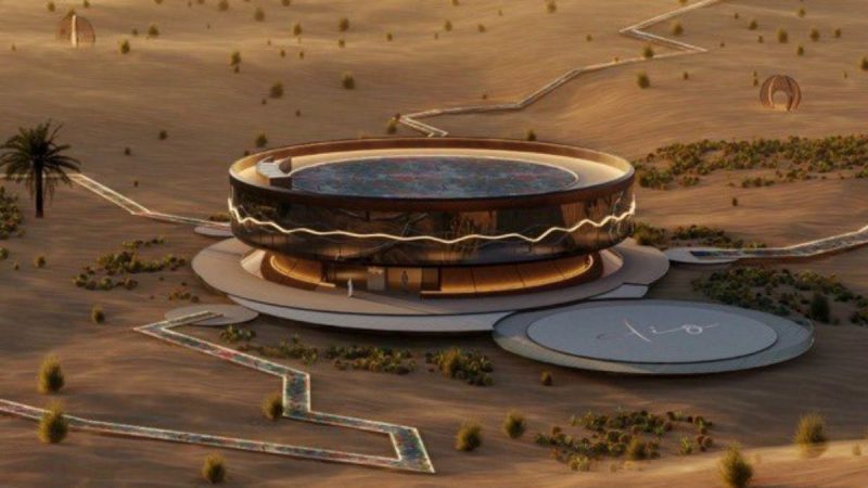 Dubai To Build Giant Spaceship-Shaped Art Park, Spanning 10Km At The Margham Desert