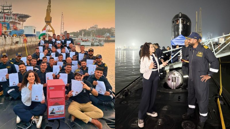 This Republic Day, Curly Tales Gets 1st Look At 3 Indian Submarines On Sandese Aate Hai
