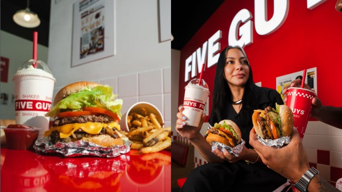 Five Guys Lands In JVC, Serving Fresh Custom Burgers, Iconic Fries With 250,000+ Combinations