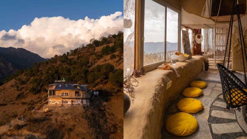 Tucked Away In Bir, This Cosy Airbnb Lets You Live A Hobbit Lifestyle Amidst The Himalayas
