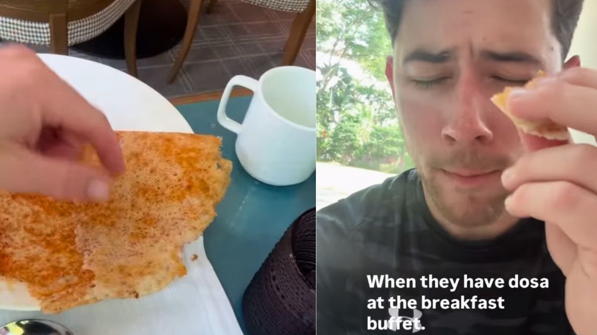 Nick Jonas Loves Dosas At Breakfast Buffet; Netizens, “We Call Him National Jiju For A Reason!”