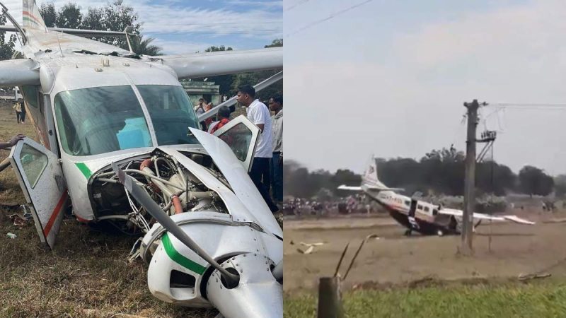 Odisha Plane Crash: 6 Severely Injured As Small Plane Crash-Lands In Rourkela