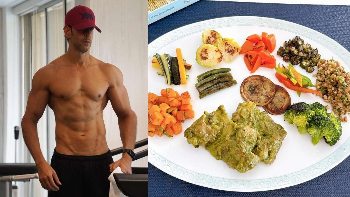 Hrithik Roshan Reveals His Fitness Secret! Shares Vibrant Plate Of Food With Broccoli, Carrots & More