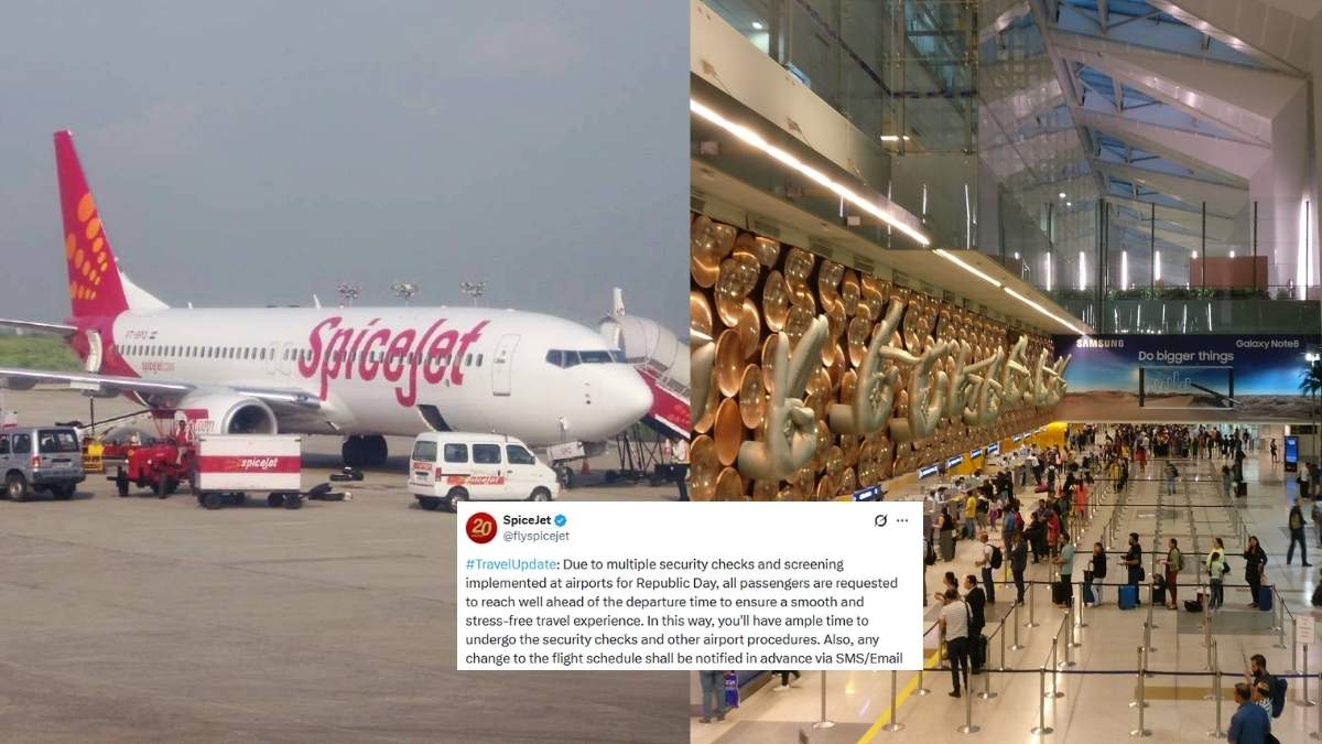 Ahead Of 77th Republic Day, IndiGo, SpiceJet And Major Airports Issue Travel Advisories