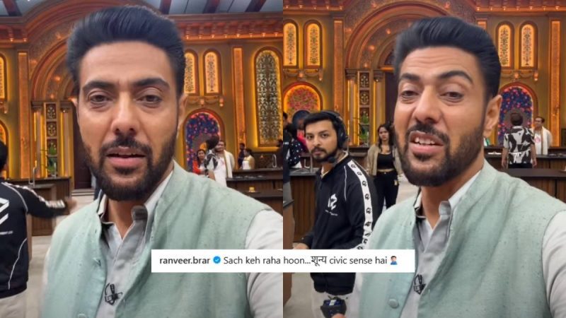 Chef Ranveer Brar Hops On Viral ‘Zero Civic Sense’ Trend On MasterChef India S9 Set