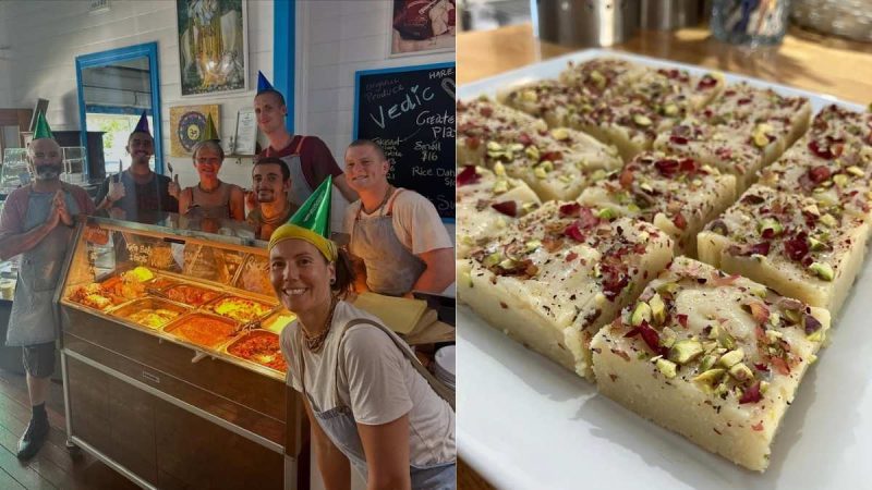 Australia Has A Vedic Vegetarian Cafe Serving Sattvic Meals Blessed By Lord Krishna & Radha