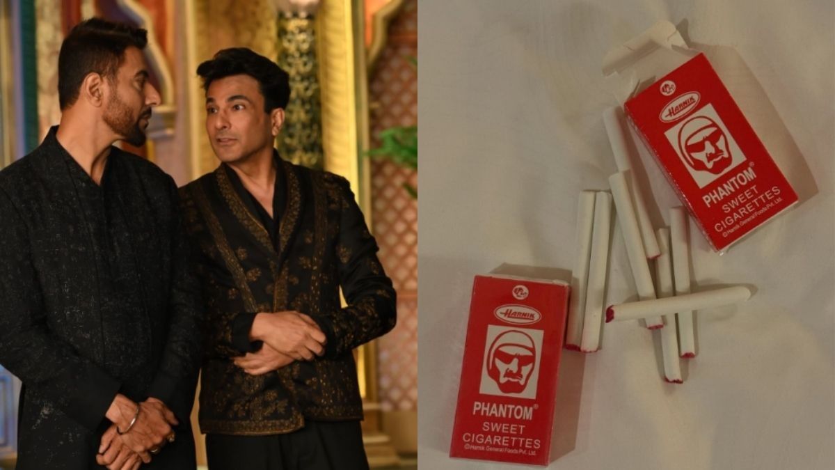 90’s Kids Rejoice As Vikas Khanna & Ranveer Brar Find Phantom Sweet Cigarettes In A Shop!