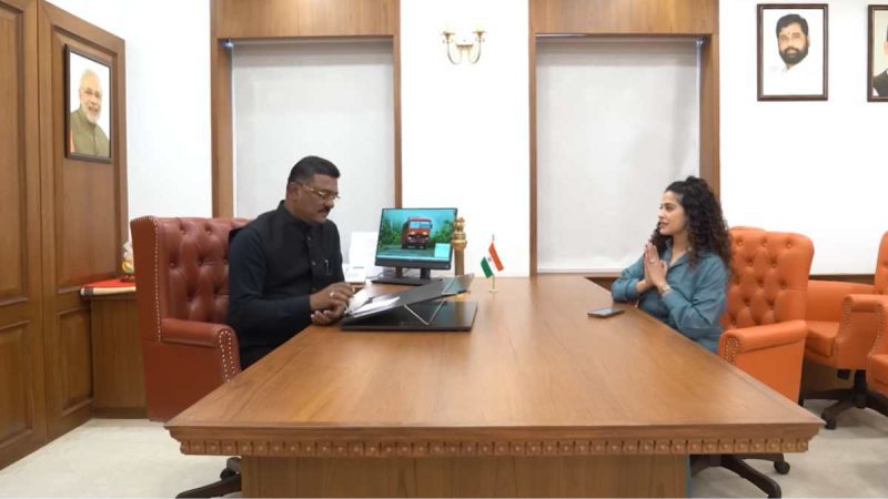 Maha Transport Minister Pratap Sarnaik Rode Autos, Ran Anda Bhurji Cart In Struggling Days