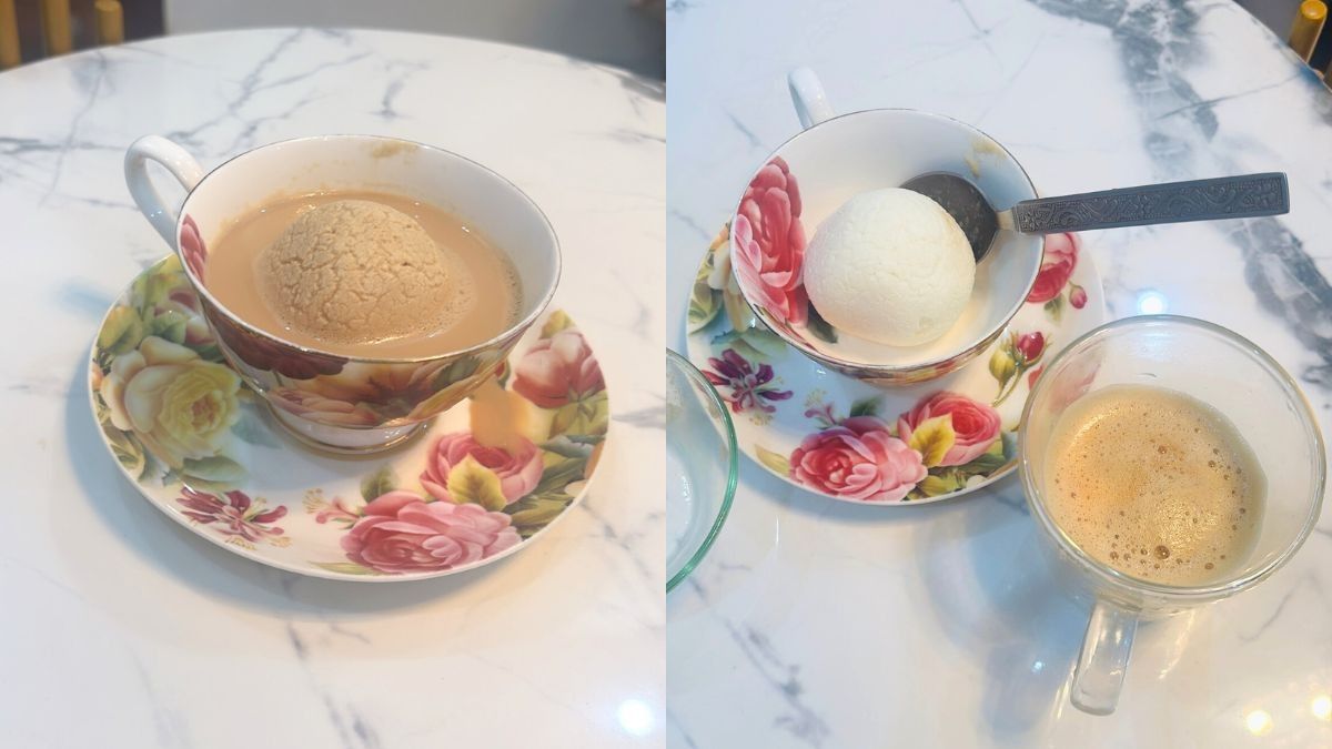 CT Exclusive: I Tried The Viral Rasgulla Cappuccino, And It’s Not As Bad As It Sounds!