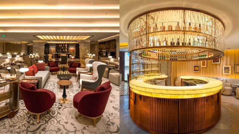 Speakeasy-Style Bar To Globetrotter’s Study: Inside Air India’s Maharaja Lounge At Delhi Airport