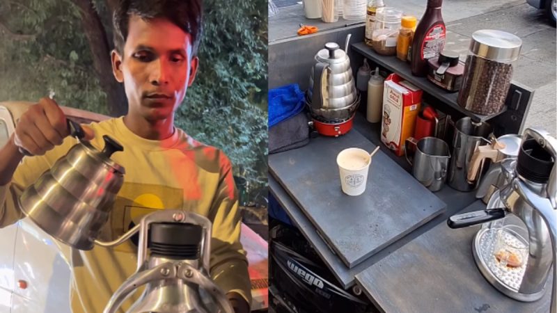 Serving Cappuccinos Starting At ₹67, Mumbai’s Cutest Coffee Spot Runs On An Activa!