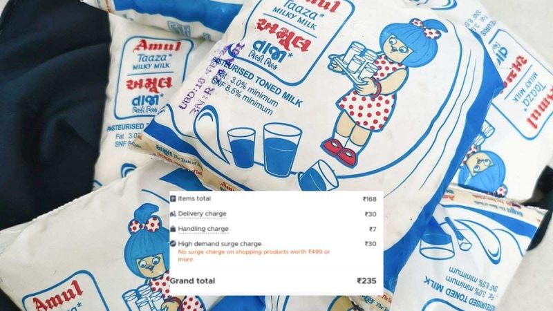 Are We Getting Addicted To Blinkit? Woman’s Recent Milk Order Proves We Pay “Laziness Tax”