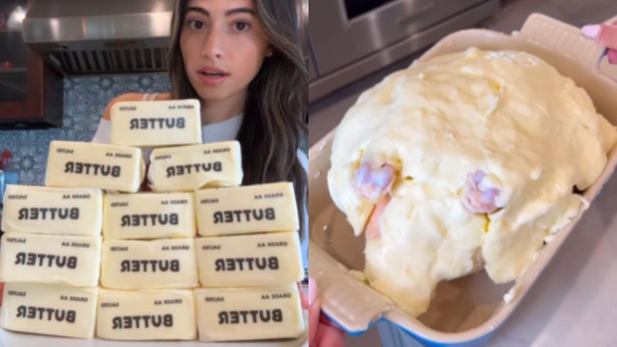 Vlogger Makes Butter Chicken With Just 2 Ingredients; Netizens: “Indians Are Coming For You”