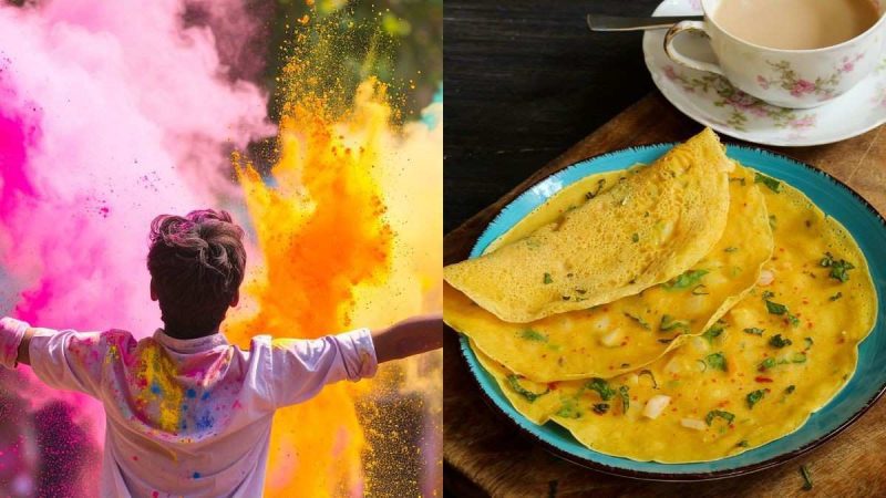 Holi 2026: Besan Chilla To Upma, 5 Food Items To Eat Before Playing Holi To Stay Energetic