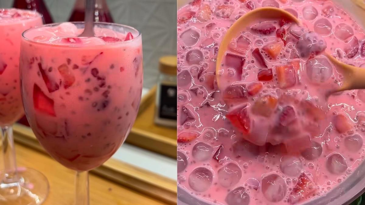 Ramadan 2026: Here’s How To Make Strawberry Sago, A Refreshing Drink For Iftaar!