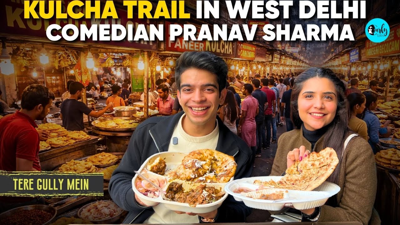 Nutri Kulcha, Bheega Kulcha & Amritsari Kulcha In West Delhi w/ Stand Up Comedian Pranav Sharma!