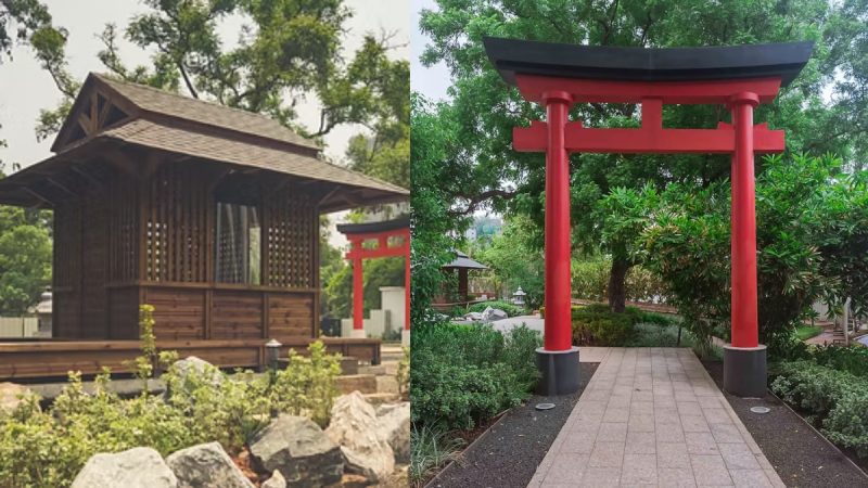 This Park In Thane Lets You Walk Through Japan With Red Bridges, Bamboo Trails & Koi Waters