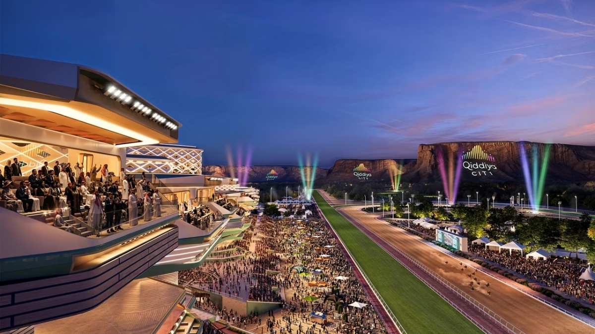 Qiddiya Investment Company Unveils A New 21,000-Seat Horse Racing Venue In Saudi Arabia