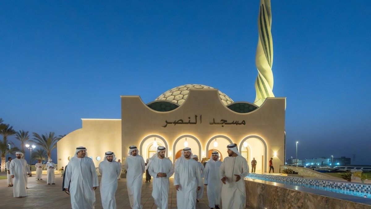 Sharjah Mosque With A Stunning Glass Dome Opens For Ramadan To Host 1,300 Worshippers