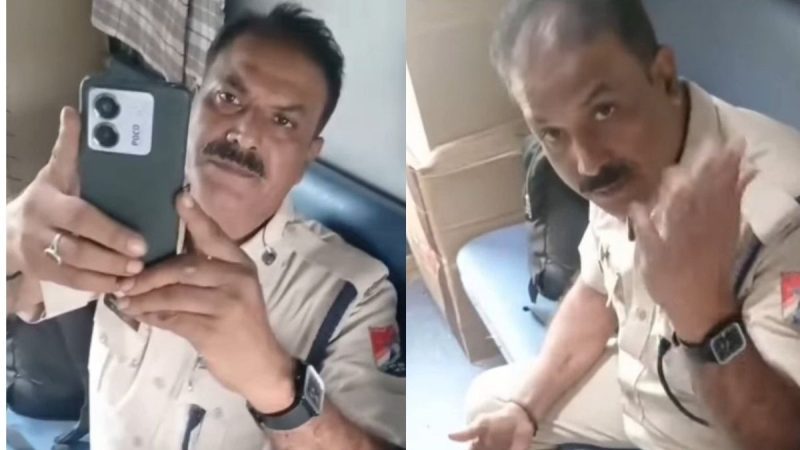 Police Officer Travelling In Train Takes Seat In AC Coach Without Ticket, Says “We Travel For Free”