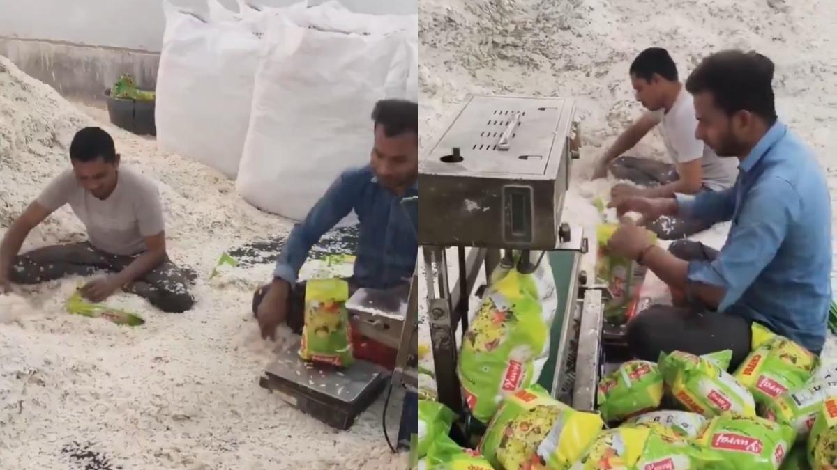 Viral Video Shows Poha Brand Staff Packing Food With Bare Hands; Netizens Request Strict Action