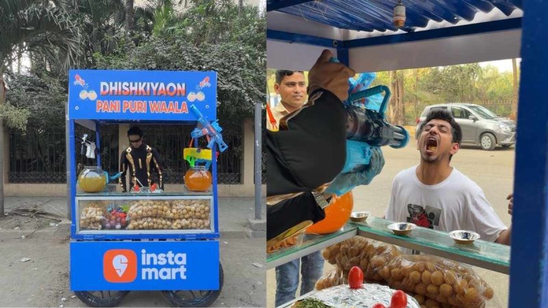 Pani Puri With A Water Gun? Gen Z Twist On Classic Brings In Holi Early, Here’s Where To Try It