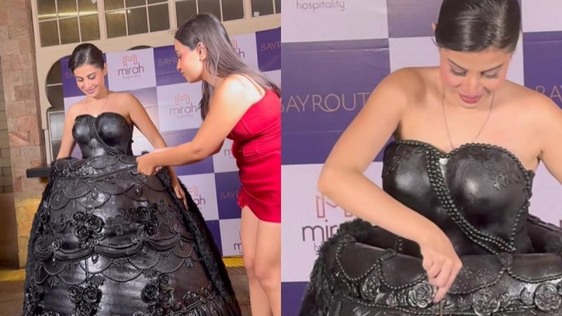 Fashion Just Got Tastier! Uorfi Javed Stuns In India’s First Wearable Cake Dress