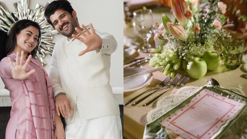 Ahead of ‘VIROSH Wedding’, Vijay Deverakonda & Rashmika Mandanna Enjoy Pre-Wedding Events