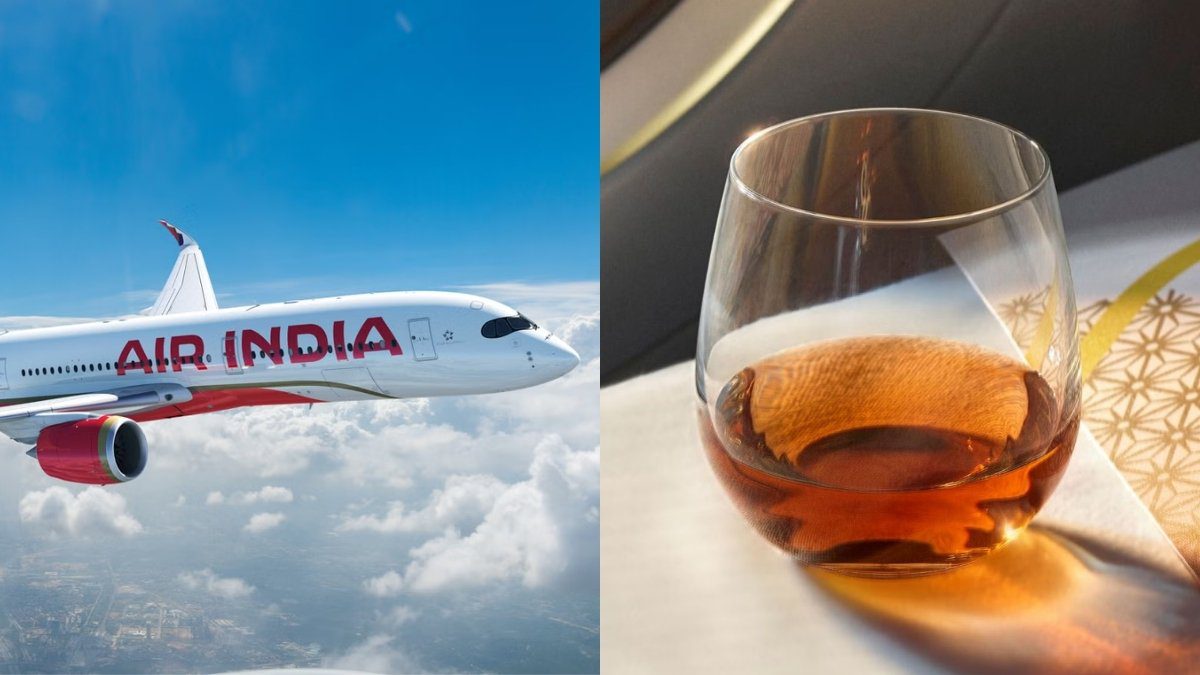 Air India Elevates 35,000-Ft Dining With Tequila, Champagne & Route-Based Wines