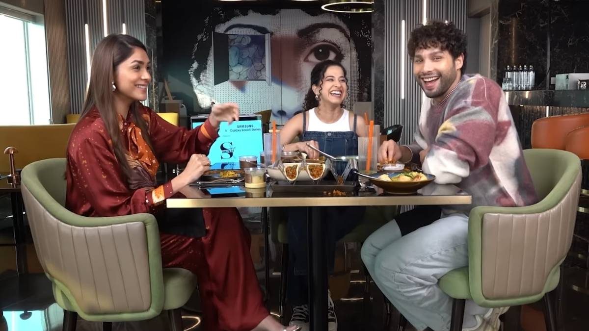 Mrunal Thakur & Siddhant Chaturvedi Discuss Romance & Rap On Sunday Brunch With Kamiya Jani