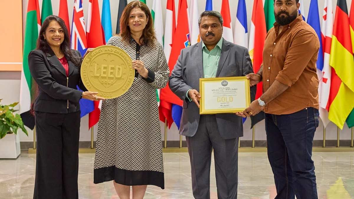 World’s Largest VFS Global Office In Wafi City Awarded LEED v4 ID+C Gold Certification