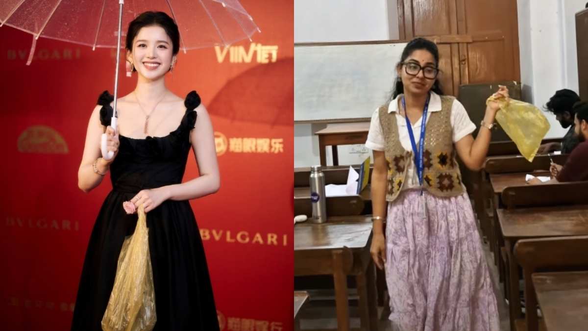 ₹1.65L For A Designer Plastic Thela? Desi Netizens, “Mom’s Been Carrying Balenciaga For Years”