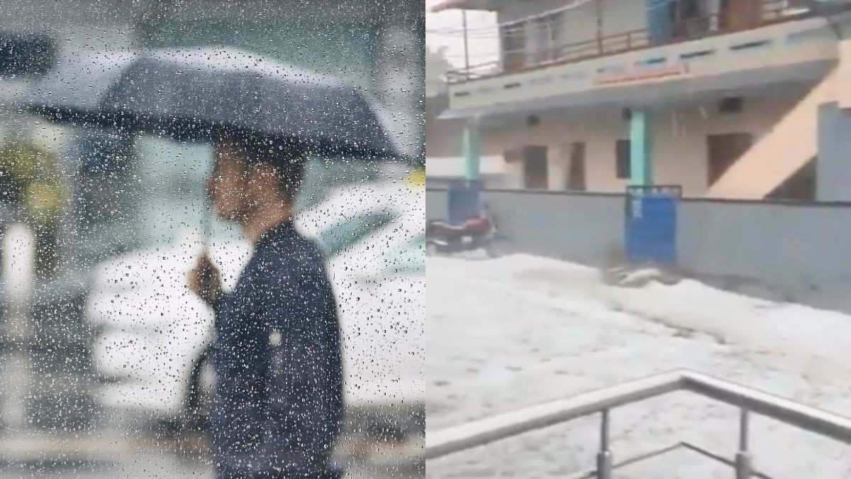 India Weather Update: Delhi Under Yellow Alert, Hailstorm Hits Bengaluru & More