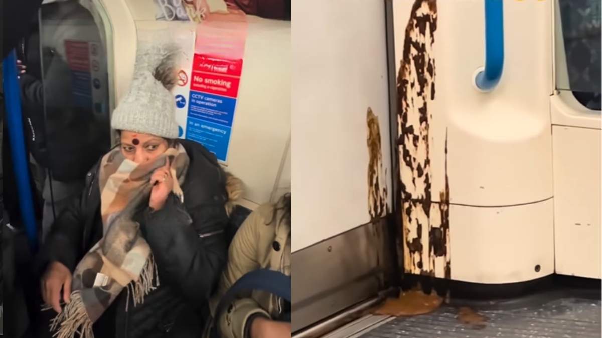 “Unbearable Smell,” Woman Shows Glimpse Of London Tube Seat Wet With Urine In Video