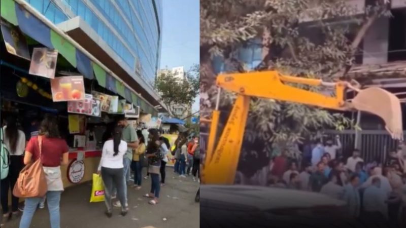 Mumbai Anand Stall Demolition
