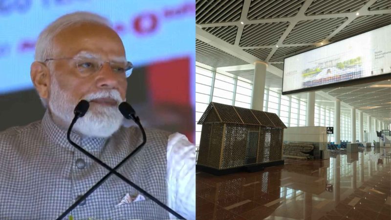 PM Modi Inaugurates Noida International Airport; Says, “One Plane Will Take Off Every 2 Minutes”