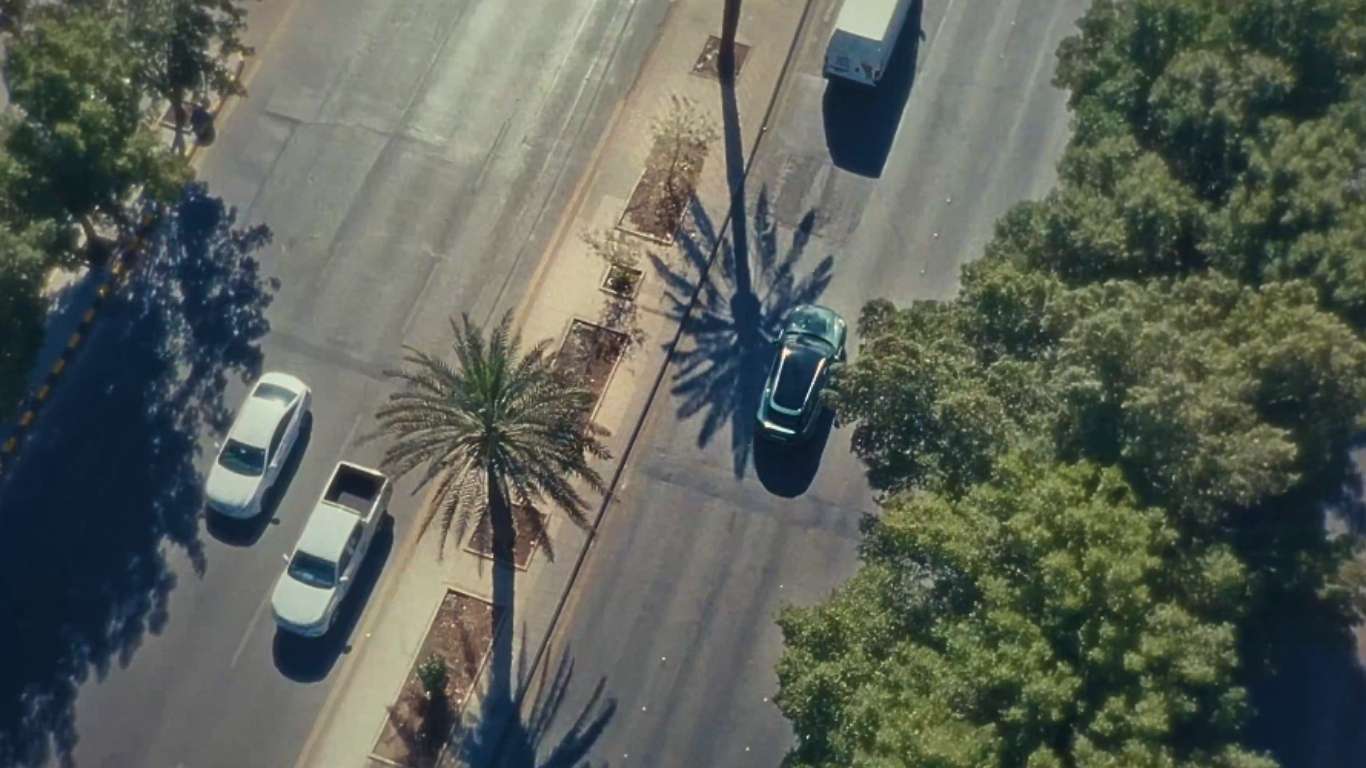 Riyadh Musical Road Plays Saudi Anthem As Cars Drive Over It