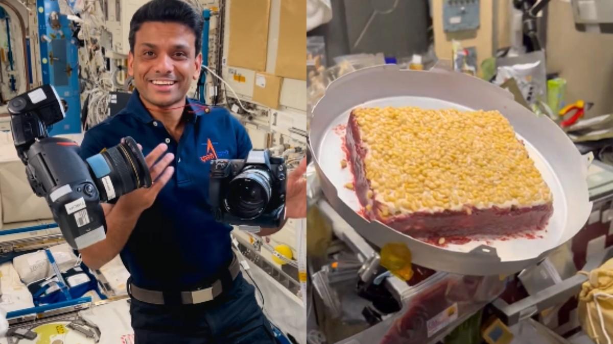 Shubhanshu Shukla Shares How Astronauts Baked A Cake On ISS With Just 4 Humble Ingredients