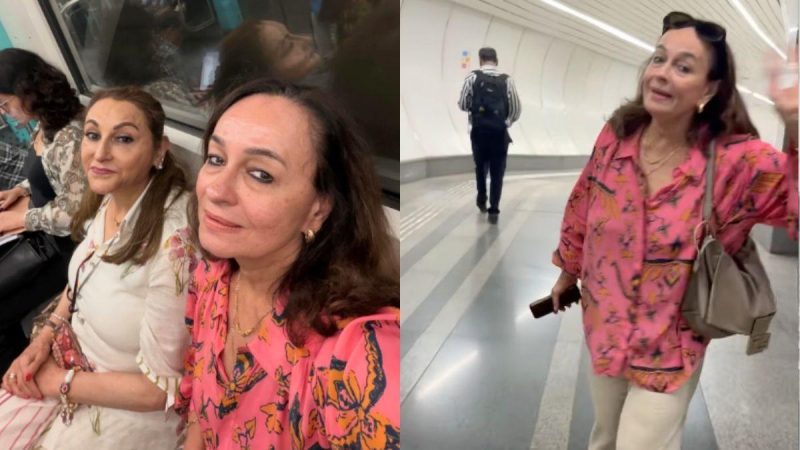 “Spanking Clean & Cool,” Alia Bhatt’s Mom Actor Soni Razdan Impressed By Mumbai Metro Aqua Line
