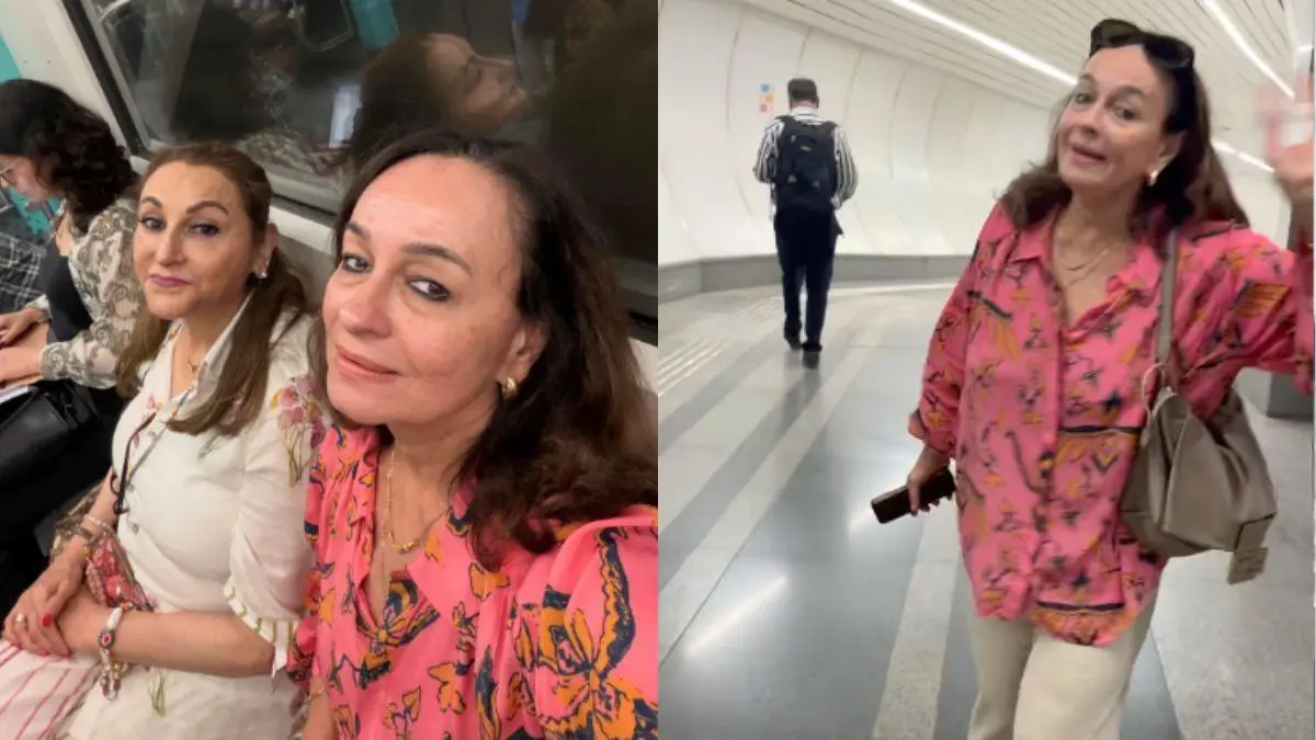 “Spanking Clean & Cool,” Alia Bhatt’s Mom Actor Soni Razdan Impressed By Mumbai Metro Aqua Line