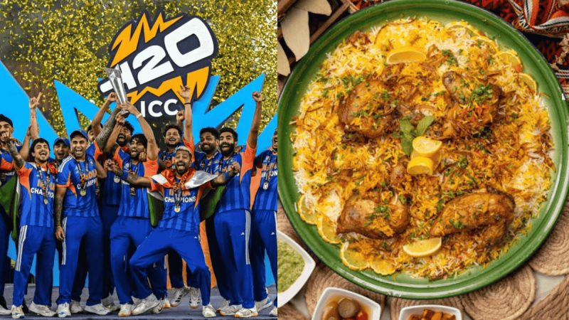 Chicken Biryani Becomes India’s Most Ordered Dish During T20 World Cup Final Match