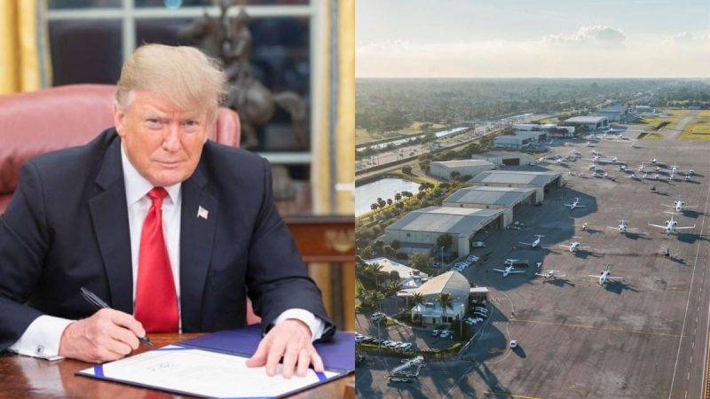 Florida Palm Beach Airport To Be Renamed After US President Donald Trump?
