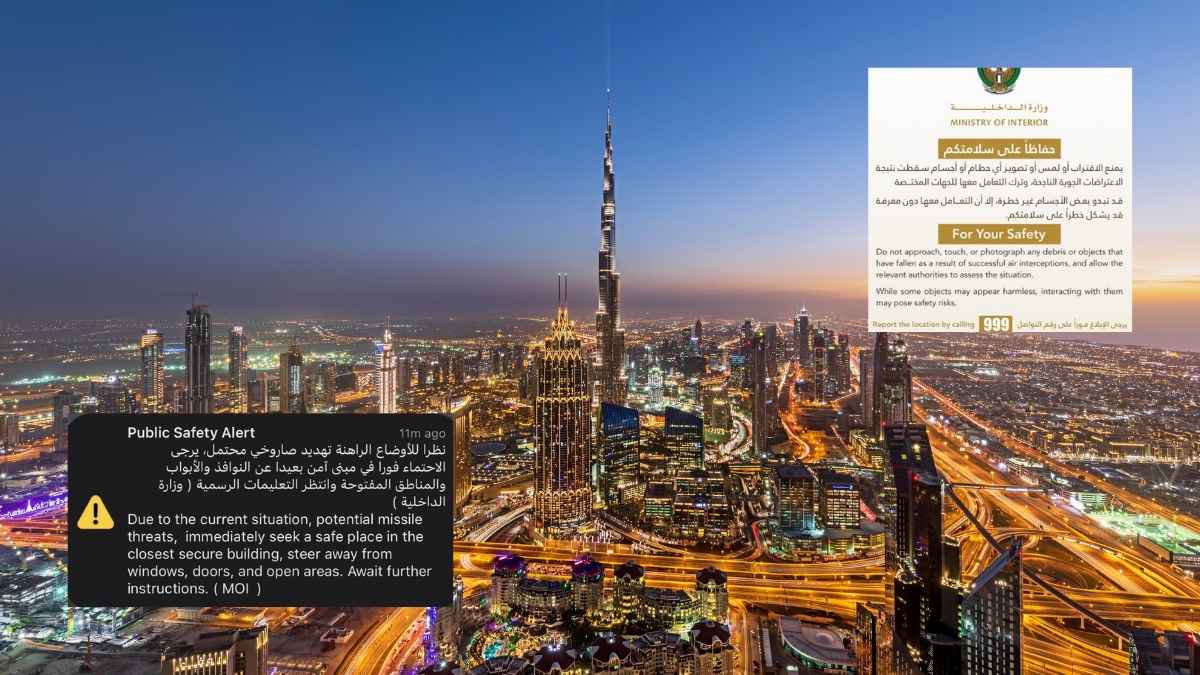 UAE Emergency Safety Alert Guide: What To Do Outdoors, Indoors & If You Are Driving