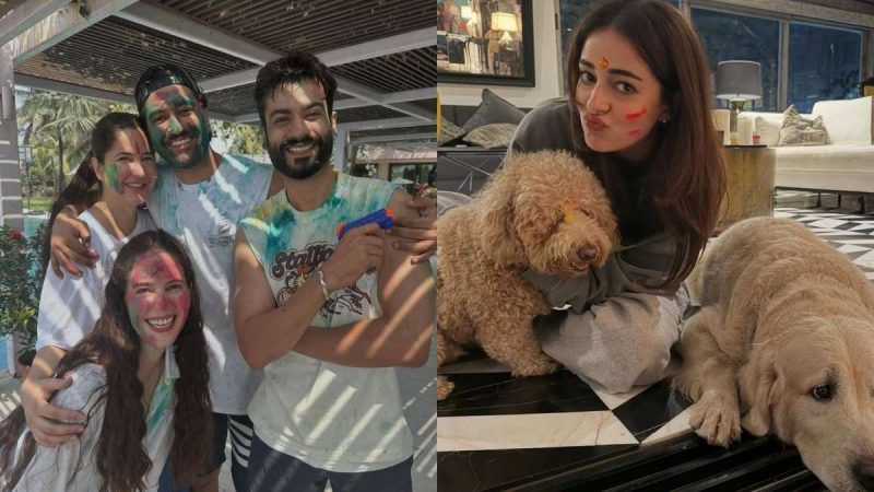 Holi 2026: Vicky Kaushal To Ananya Panday, How Bollywood Is Celebrating The Festival Of Colours
