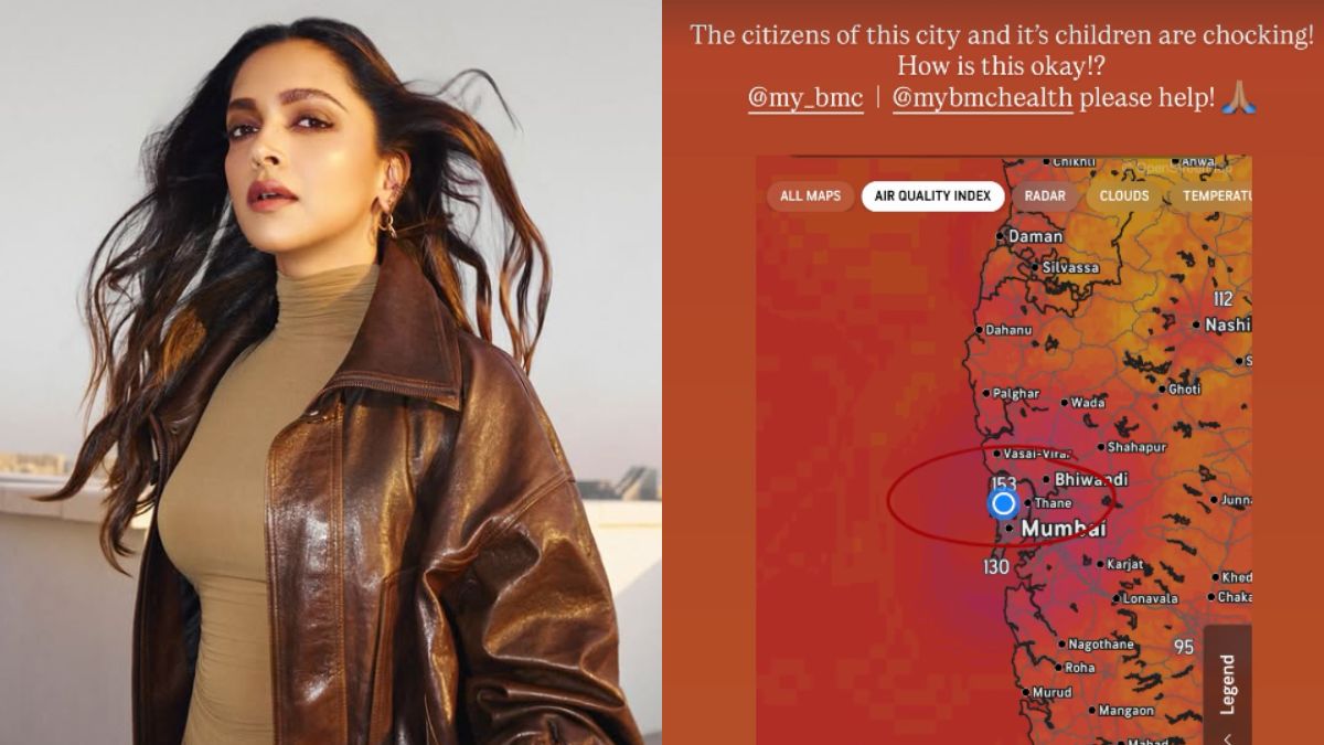 “Children Are Choking”: Deepika Padukone Calls Out Mumbai’s Rising AQI, Tags BMC On Instagram