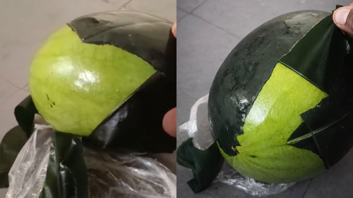 Viral Video Shows Watermelon Peeling Like Paper; No, It’s Not Because Of Chemicals