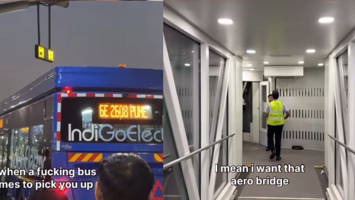 Airport Bus Vs Aerobridge: Creator Calls Airport Bus “Biggest Turnoff” While Travelling; Netizens Debate