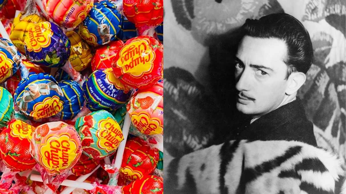 Did You Know The Chupa Chups Logo Was Sketched By Legendary Artist Salvador Dali?
