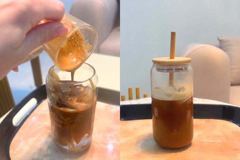 Coconut water coffee